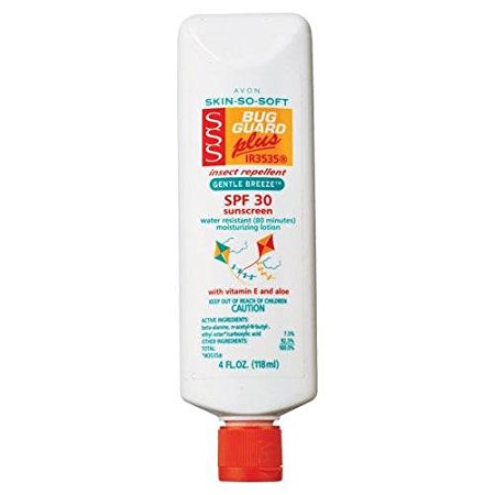 Avon Skin So Soft Bug Guard Plus Insect Repellent Gentle Breeze SPF 30 Sunscreen