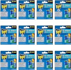 Raid FR3-RAID 4 Count Fly Catcher Ribbon (12-Pack)