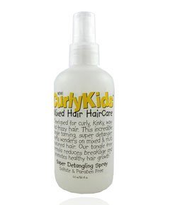 CurlyKids Mixed HairCare Super Detangling Spray 6oz