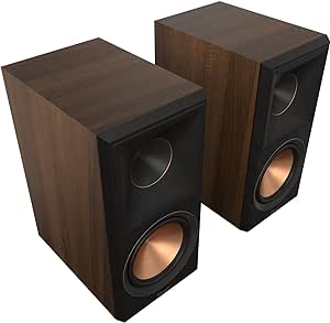 klipsch Reference Premiere RP-600M II Walnut Bookshelf Speakers