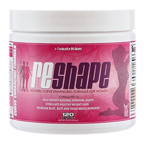 Reshape | Natural Curve Enhancement and Enlargement Pills for Women| Butt and Breast Enhancer