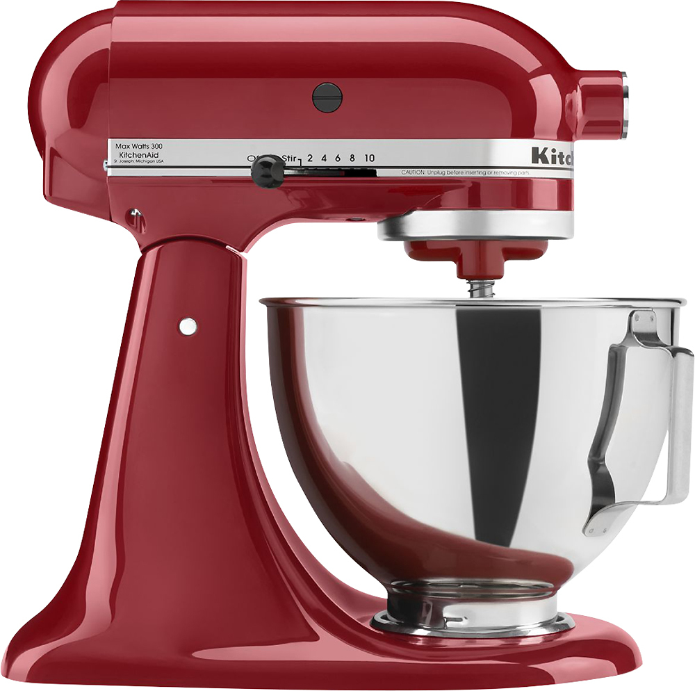 KitchenAid - KSM85PBER Tilt-Head Stand Mixer - Empire Red