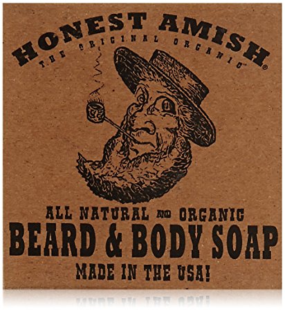 Honest Amish Beard & Body Soap (Extra Grit)