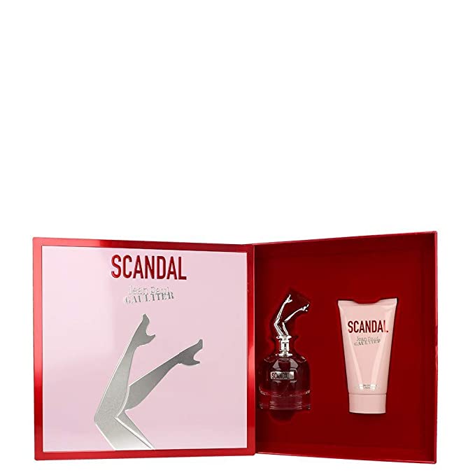 Scandal by Jean Paul Gaultier for Women - 2 Pc Gift Set 1.7oz EDP Spray, 2.5oz Perfumed Body Lotion