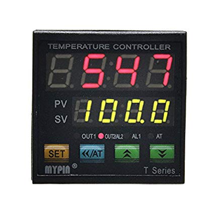 MYPIN® TA4-SNR K Thermocouple SNR PID Dual Digital Display Temperature Controller Dual Type-K Thermocouple