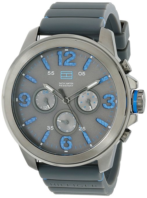 Tommy Hilfiger Men's 1791094 Analog Display Quartz Grey Watch