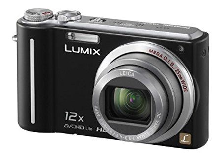 Panasonic Lumix TZ7 Digital Camera - Black (10.1MP, 12x Optical Zoom) 3.0 inch LCD