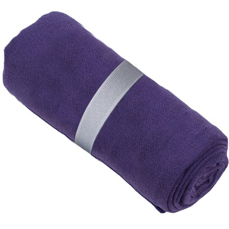Limber Stretch Skidless Bikram Yoga Mat towel