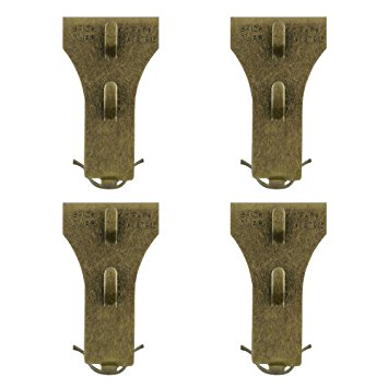 Adams Brick Clip Hooks, Fits Brick 2-1/8 to 2-1/2 in Height (4-Pack)