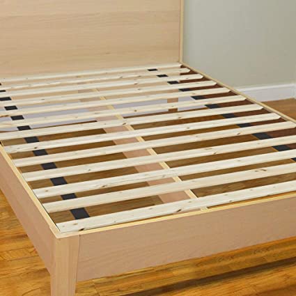 Continental Sleep Continental Sleep, Standard Wooden Slats/Bunkie Board Frame, Queen Size, Queen, Beige