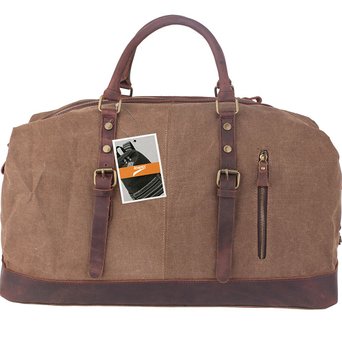 Leaper Canvas Travel Duffel Bag Weekender Extra Large Tote Satchel Handbag
