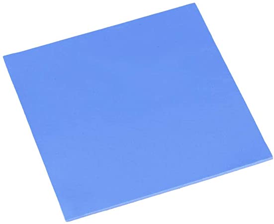 Pomya 100x100x2mm CPU Thermal Pad Heatsink Cooling Conductive Silicone Pads,Can Cut to Any Desired Size(Blue)
