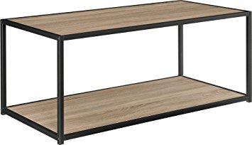 Altra Canton Coffee Table with Metal Frame, Sonoma Oak