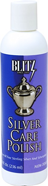 Blitz 618 2-Pack Silver Care Polish, 8 Fluid Ounce