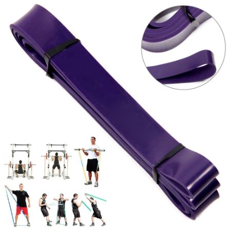 Resistance BandsE-PRANCE New Premium Latex Pull Up Exercise Band for Home Fitness Travel Yoga