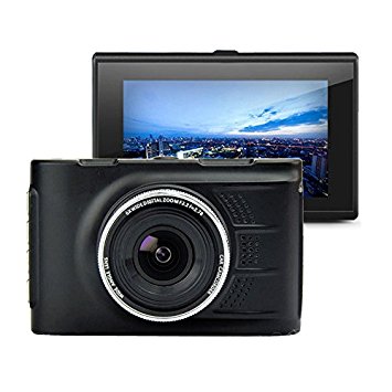 digitsea Car Dashboard Camera Dash Cam DVR Dashboard Camcorder Novatek 96223 3.0" LCD H.264 1080P Full HD 1920x1080 with Night Vision G Sensor Wide Angle Big Eye