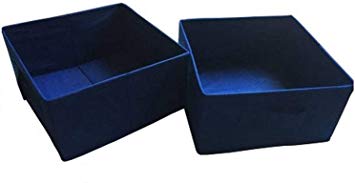 Mainstays half size collapsible storage bins 2 pack