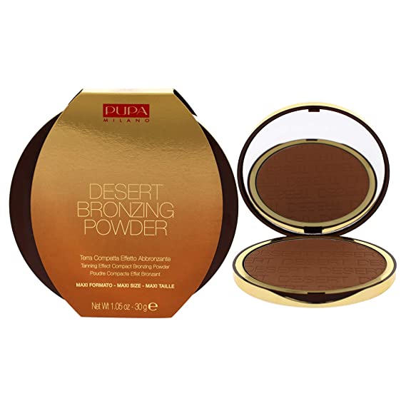 Desert Bronzing Powder - 002 Honey Gold by Pupa Milano for Women - 1.05 oz Powder