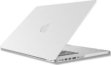 Votech - Rubberized Hard Plastic Case for MacBook Pro 13" with Ratina display (White)