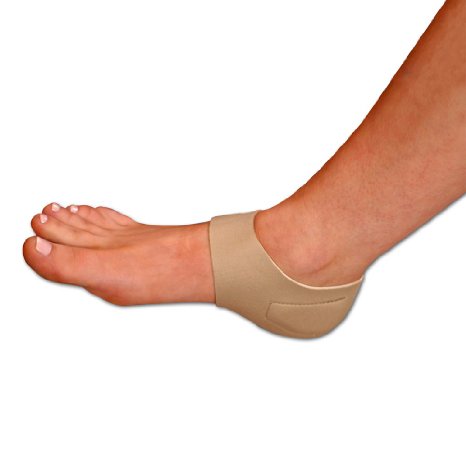 Patented Plantar Fasciitis Heel Hugger with Magnet Therapy for Heel Pain, Large