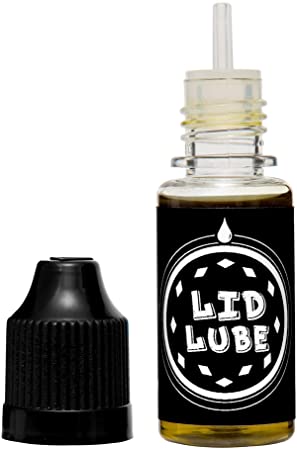 Lid Lube - Herb and Spice Grinder Lubricant | Fixes Sticky Resin Lids Instantly with 1 Drop | Made with 100% Cold Pressed and Filtered Canadian Hemp Seed Oil | Perfect for Sticky, Squeaky & Stuck Grinders | 10ml