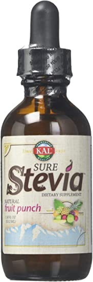 KAL Pure Stevia Extract, Fruit Punch, 1.8 Fluid Ounce