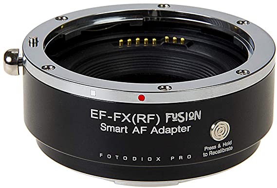 Fotodiox Pro Fusion Adapter, Smart AF Adapter - Compatible with Canon EOS (EF/EF-S) D/SLR Lenses to Fuji X-Series Mirrorless Cameras with Full Automated Functions