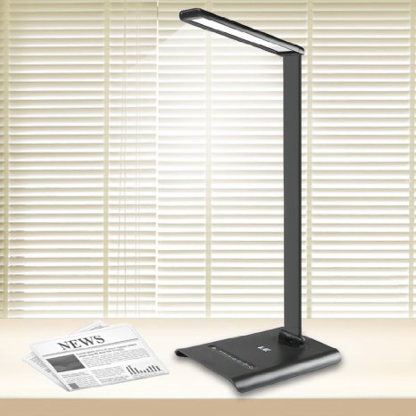 LE Dimmable LED Desk Lamps 7-Level Brightness 6W Touch Sensitive Control 350lm in Full Brightness Daylight White Eye-care Folding Table Lamps Reading Lamps Bedroom Lamps