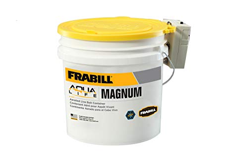Frabill MIN-O2-LIFE Aerated Bucket, 4.25-Gallon