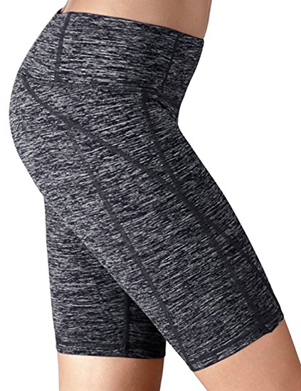 Yogareflex - Yoga Shorts for Women - Workout Fitness Yoga Short - Hidden Pocket (From XS to 2XL)