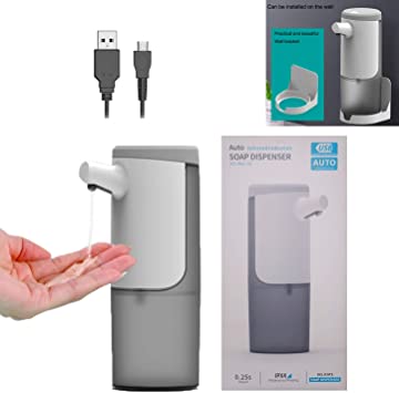 15.2 oz Battery Automatic Hand Sanitizer Gel Dispenser, Touchless Wall Mount Sensor Dispenser