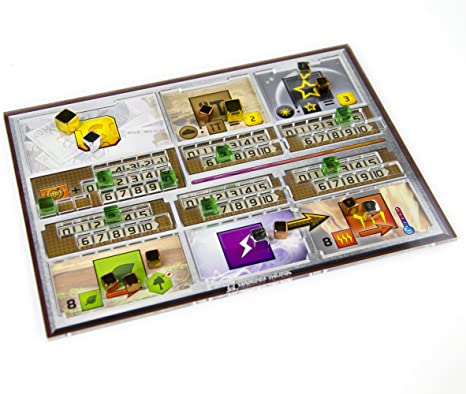 Gaming Trunk Terraforming Mars Player mat Overlays. Set of Five. Second Print Run