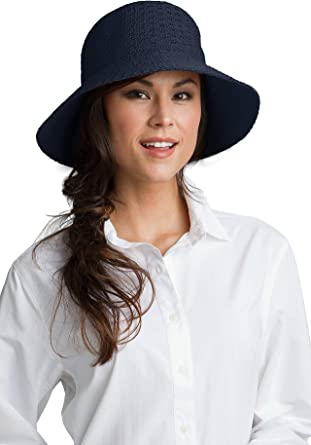 Coolibar UPF 50  Women's Marina Sun Hat - Sun Protective