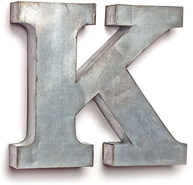 The Country House Collection Tin Letters (K)