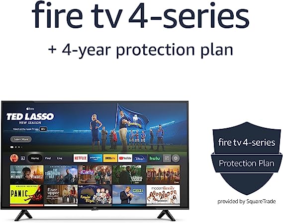 Amazon Fire TV 43" 4-Series 4K UHD smart TV with 4-Year Protection Plan