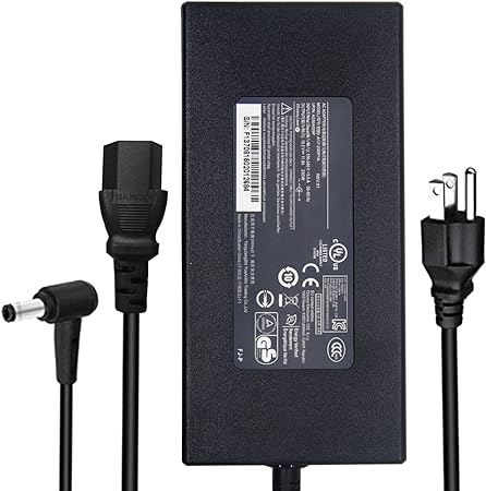 230W 19.5V 11.8A Laptop AC Charger, Fit for Chicony A17-230P1A A230A012L A12-230P1A GS75 STEALTH-248 P65 GS65 MSI 957-17G11P-101 GT72 GE75 GL65 GS75 GS65 230 Watts Laptop Adapter