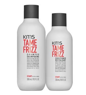 KMS Tame Frizz Shampoo 10oz & Conditioner 8oz Duo