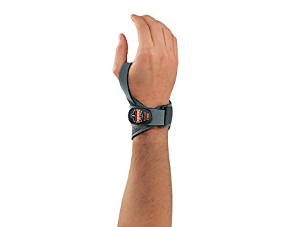 Ergodyne ProFlex 4020 Right Wrist Support, Gray, Medium