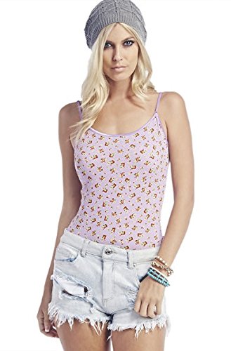 Bozzolo Juniors Floral Print Cami, Lilac, Large