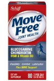 Move Free Glucosamine Chondroitin MSM Vitamin D3 and Hyaluronic Acid Joint Supplement 80 Count