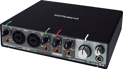 Roland RUBIX24 USB Audio Interface, 2 in/4 out