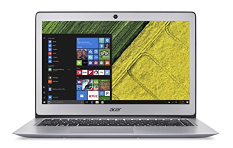 Acer Swift 3, 14" Full HD, 7th Gen Intel Core i3-7100U, 4GB DDR4, 128GB SSD, Windows 10, SF314-51-39NE