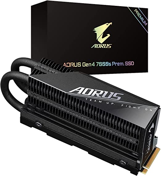 GP-AG70S2TB-P (AORUS Gen4 7000s Premium SSD 2TB, PCIe 4.0 NVMe M.2)