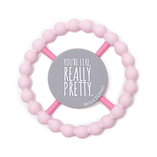 Bella Tunno You're Pretty Teether, Light Pink
