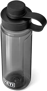 YETI Yonder 750 ml/25 oz Water Bottle with Yonder Tether Cap, Charcoal