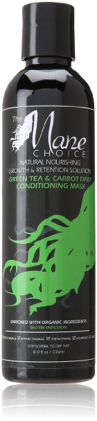 Green Tea and Carrot Deep Conditioning Mask 8 oz