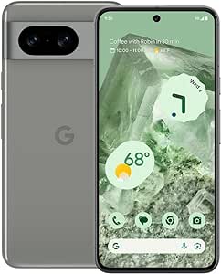 Google Pixel 8 5G (128GB, 8GB) 6.2", 9-core, Android 14 (GSM   CDMA) 4G LTE Fully Unlocked (Verizon, T-Mobile, AT&T, Straight Talk) (Hazel) (Renewed)