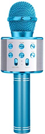 LITTLEFUN Wireless Bluetooth Karaoke Microphone Speaker Machine Home Party Birthday Gift - Great Gift