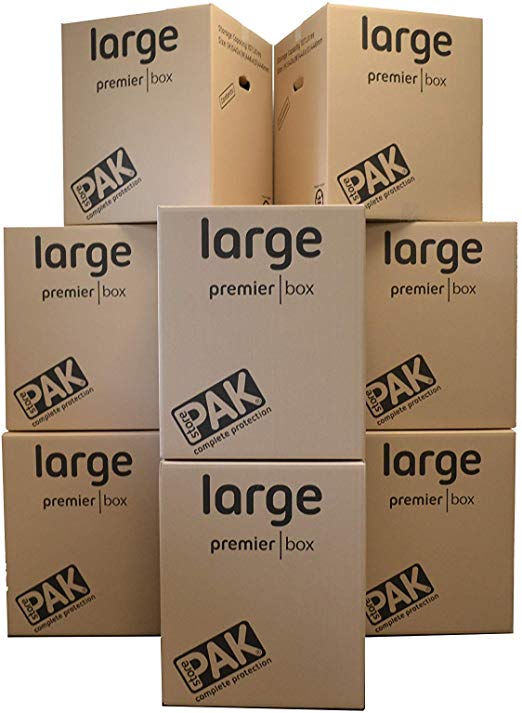 StorePAK Heavy Duty Large Storage Boxes (Pack of 10)