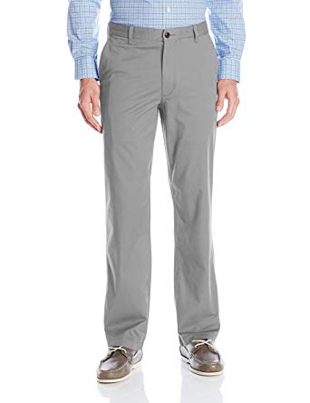 Dockers Men's Washed Khaki Straight-Fit Flat-Front Pant